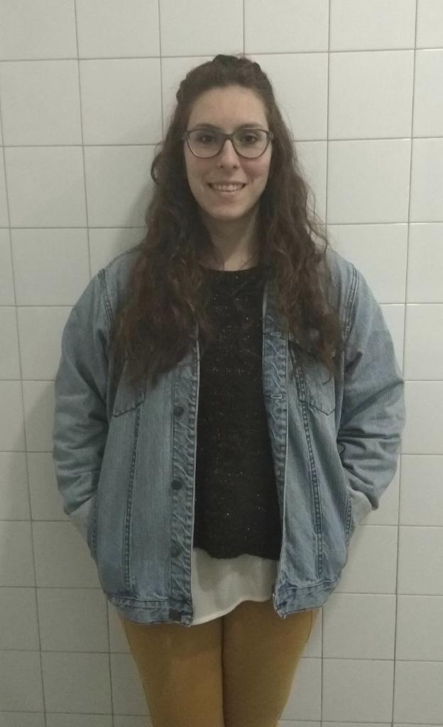 Gloria Maza no sabe todavía si hacer un máster. :: crónica/