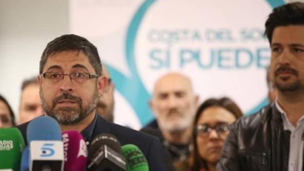El portavoz de CSSP en Mijas, Francisco Martínez. /I. G.