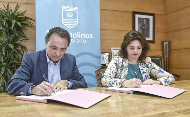 José Ortiz y Margarita del Cid, en una imagen de archivo. /SUR
