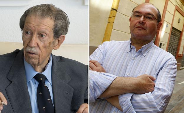 Manuel Alcántara y Antonio Garrido Moraga./SUR
