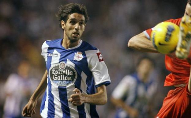 Lassad Nouioui, durante su etapa en el Deportivo. /ABC