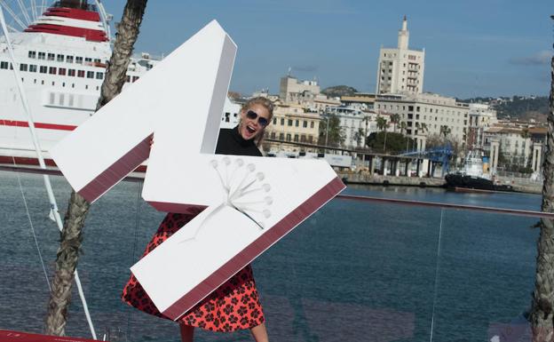 Belén Rueda, ayer en Málaga/Francis Silva