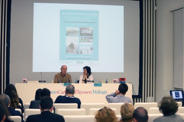 Un instante de la IV sesión de dinamización de proyectos andaluces . :: sur
/