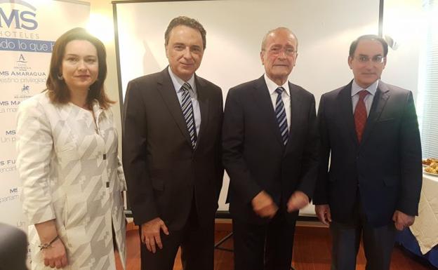 María del Mar Martín, José Ortiz, Francisco de la Torre y Javier González de Lara.