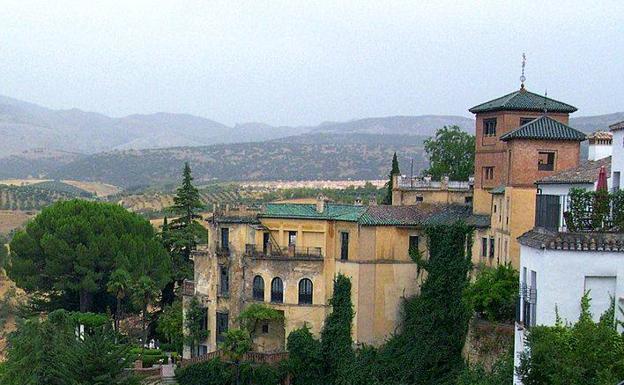 Jardines privados de la Casa del Rey Moro, en Ronda.