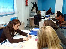 OFICINAS. El Banco delTiempo tendrá su sede provisional junto a las dependencias del IMFE. / SUR/