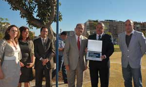 Málaga dedica un parque al empresario Fernando De León