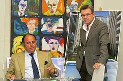 Alejandro Pérez y Javier Higuera. ÁLVARO CABRERA/