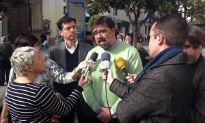 Cristóbal Fernández y Juan Carlos Márquez, han arremetido hoy contra la política de personal del PP en Vélez/