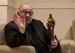 Fernando Sebastián Aguilar, cardenal de la Iglesia Católica. Salvador Salas/
