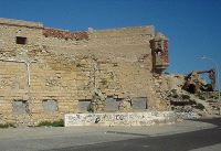 TURISMO. El Fuerte de Victoria Grande necesita reformas. / SUR/