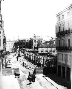 LEGENDARIA. La calle Larios fue creada en honor a esta familia./