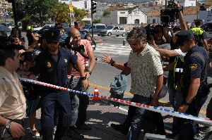DECLARACIÓN. X. W. es trasladado a los juzgados. / JOSELE-LANZA/