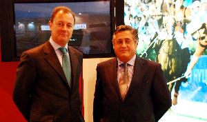 INICIATIVA. Dos de los responsables del éxito de Santa María Polo Club, Luis Estrada y Joaquín Blanco. / SUR/