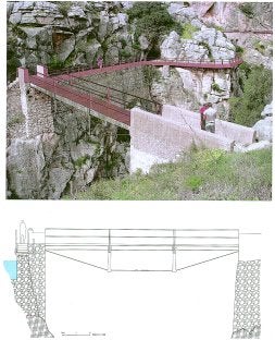Esta será la imagen del Puentecillo del Rey tras las obras de rehabilitación. / SUR/