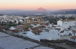El expositor de la ciudad reproduce la fachada de la Real Colegiata de Santa María la Mayor, uno de los monumentos más emblemáticos. ::
EDUARDO NIETO/