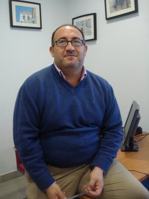Gregorio Campos lleva al frente de Iznate desde hace cinco años. ::
A. P./