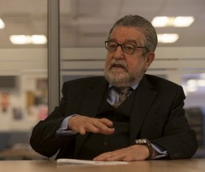 Marcos Gómez Sancho ha sido jubilado al cumplir 65 años. ::
ÑITO SALAS/