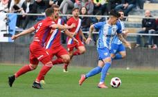 El malaguista Juan Cruz, en un partido reciente./Germán Pozo