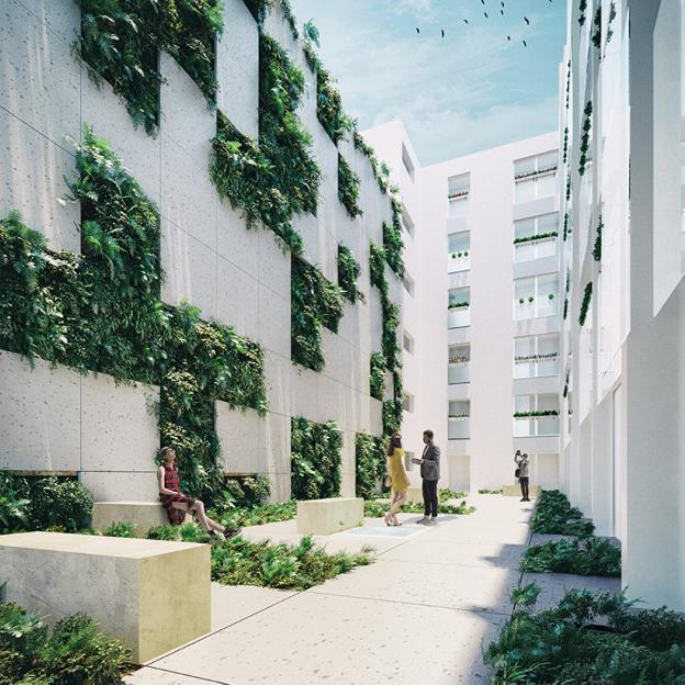 Estudiantes de Arquitectura ganan un premio con su diseño de un jardín