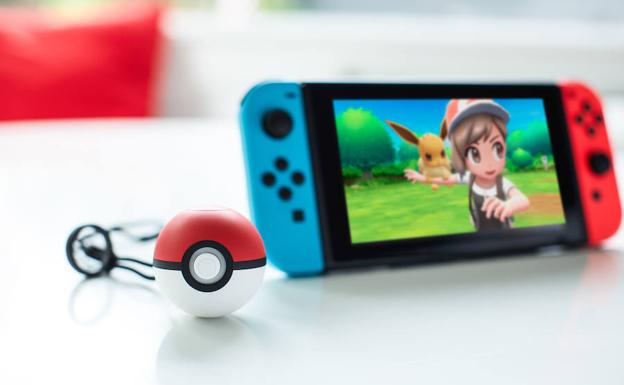 consola nintendo switch pokemon let's go pikachu
