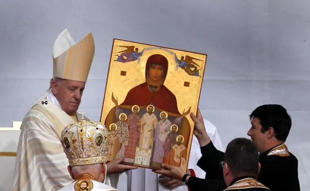 Papa, en Rumanía