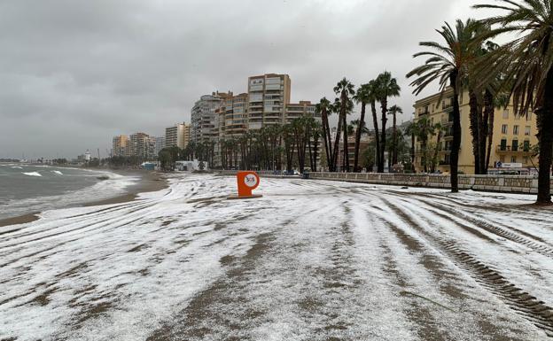 Por Que Se Ha Producido Esta Fuerte Granizada Junto Al Mar Diario Sur