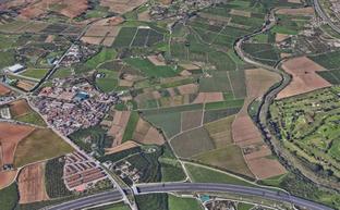 Terrenos en los que se ubicaría la Ciudad Aeroportuaria de Alhaurín de la Torre./SUR