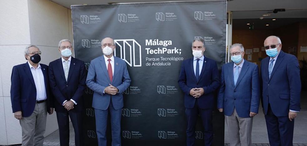 Málaga se cuela en el nuevo logo del PTA 2 Málaga se cuela en el nuevo logo del PTA 2