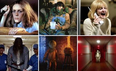 'Halloween', 'Creepshow', 'Scream', 'Halloween, el origen', 'Truco o trato' e 'Historias de miedo para contar en la oscuridad'./