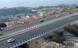 Tráfico en el tramo gratuito de la autopista AP-7 a la altura de Benalmádena./sur