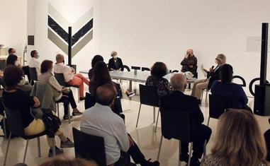 El Museo Picasso Málaga acogió este martes la presentación del libro 'Conversaciones con Picasso'./Francisco Hinojosa