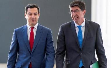 Moreno y Marín intervienen en la negociación con Vox para salvar el Presupuesto que se vota mañana
