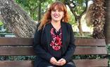 Vanessa García, parlamentaria de Adelante Andalucía, posa para la entrevista, en Málaga./Francisco hinojosa