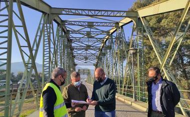 Puente de Hierro en Cártama./SUR
