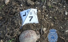 Detonan de forma controlada tres artefactos explosivos de la Guerra Civil encontrados en Málaga