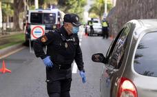 Control de la Policía Nacional./EFE