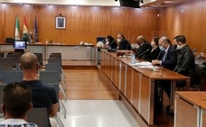 Vista de la sala en la que se está celebrando el juicio por la muerte de Joshua Batum./Ñito Salas
