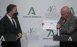 Rueda de prensa posterior a un Consejo de Gobierno de la Junta de Andalucía/SUR.ARCHIVO