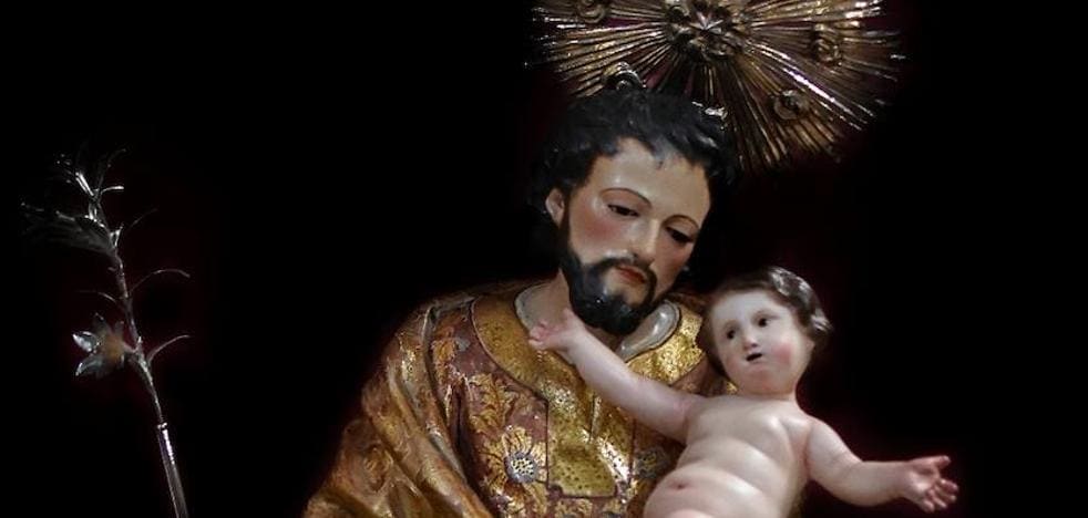 The Cathedral of Malaga completes the image of a Saint Joseph by Fernando Ortiz with a Child Jesus