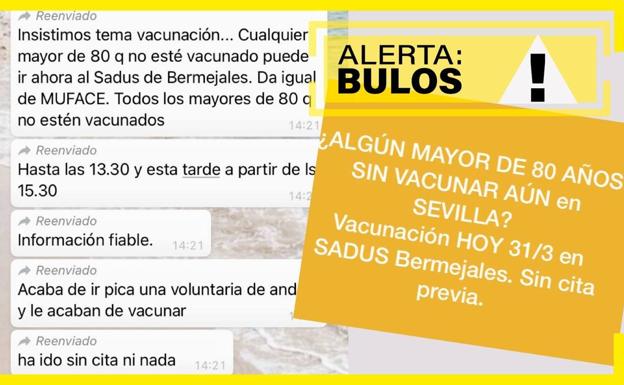 La junta niega que se vacunará contra el Covid-19 en Andalucía sin cita previa 2 La junta niega que se vacunará contra el Covid-19 en Andalucía sin cita previa