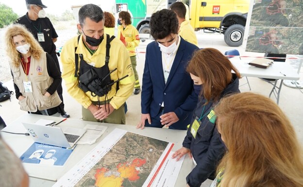 La Junta Pone A Punto Los Protocolos De Emergencia En Un Simulacro De Incendio Forestal En Coin Con Mas De 70 Efectivos Diario Sur