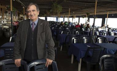 Vicente Granados, en el restaurante El Tintero, en el año 2013./SUR
