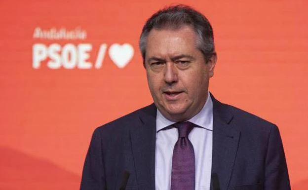 El secretario general del PSOE-A, Juan Espadas.  /SUR