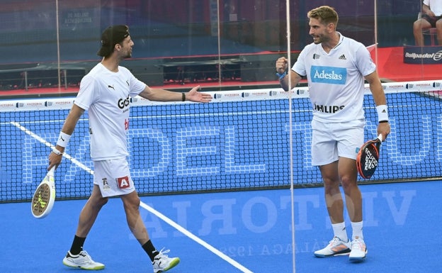 Protagonismo malagueño en la primera jornada del Master de pádel Marbella |  Diario Sur