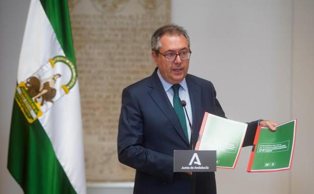 Espadas ofrece a Moreno 13 propuestas ante la inflación por 862 millones