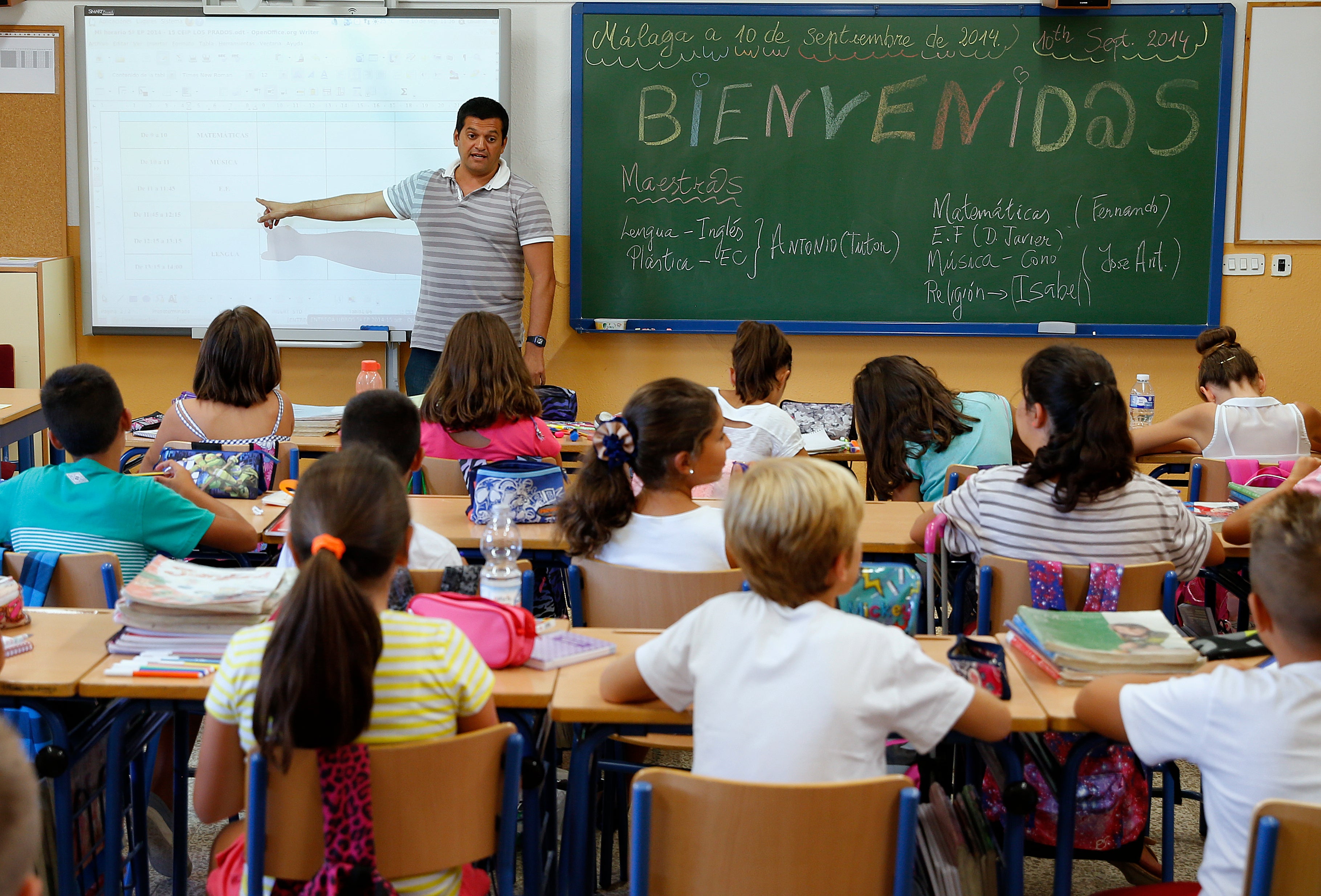 Los Alumnos De Los Prados Vuelven A Clase Tras Un A o Fuera Del Centro 