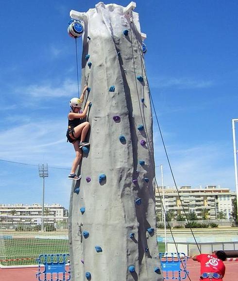 El rocódromo, cuna de escaladores | Diario Sur