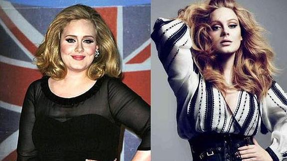 Adele adelgazar 68 kilos cuanto